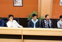 جلسه توجیهی دفتر استعدادهای درخشان برای دانشجویان منتخب دانشگاه در بیست و یکمین المپیاد دانشجویی کشور 